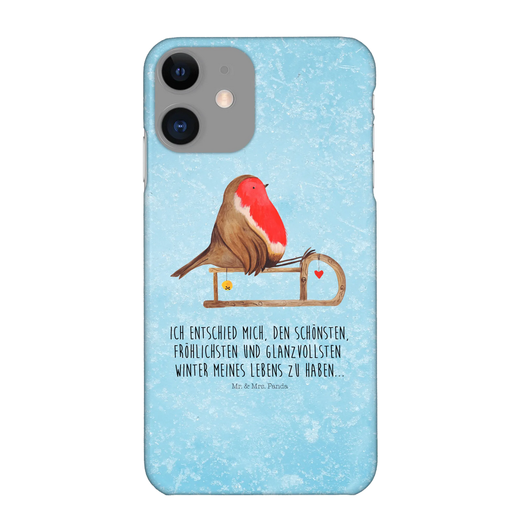 Phone case robin Sleds cover, mobile cover, Iphone 10, Iphone X, case, mobile phone, mobile phone case, Winter, Christmas, Christmas time, snow, bird, sleigh