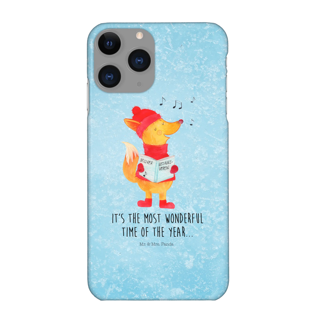 Phone case Fox Singer Hülle, Handyhülle, Cover, Handy Case, Iphone X, Handycover, Iphone 10, Handy, Winter, Weihnachten, Advent, Heiligabend, Nikolaus, Weihnachtsdeko, Wintermotiv, Füchse, Fuchs, Weihnachtslieder, Sänger, Geschenk Sänger, Singen