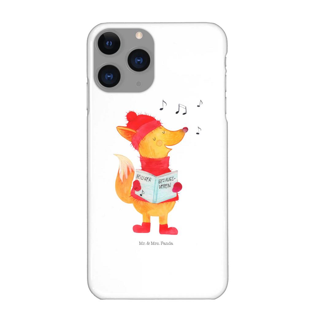 Phone case Fox Singer Hülle, Handyhülle, Cover, Handy Case, Iphone X, Handycover, Iphone 10, Handy, Winter, Weihnachten, Advent, Heiligabend, Nikolaus, Weihnachtsdeko, Wintermotiv, Füchse, Fuchs, Weihnachtslieder, Sänger, Geschenk Sänger, Singen
