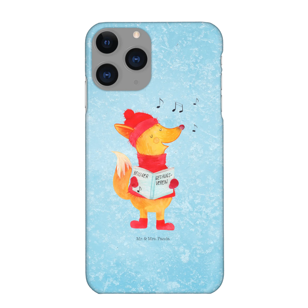 Phone case Fox Singer Hülle, Handyhülle, Cover, Handy Case, Iphone X, Handycover, Iphone 10, Handy, Winter, Weihnachten, Advent, Heiligabend, Nikolaus, Weihnachtsdeko, Wintermotiv, Füchse, Fuchs, Weihnachtslieder, Sänger, Geschenk Sänger, Singen