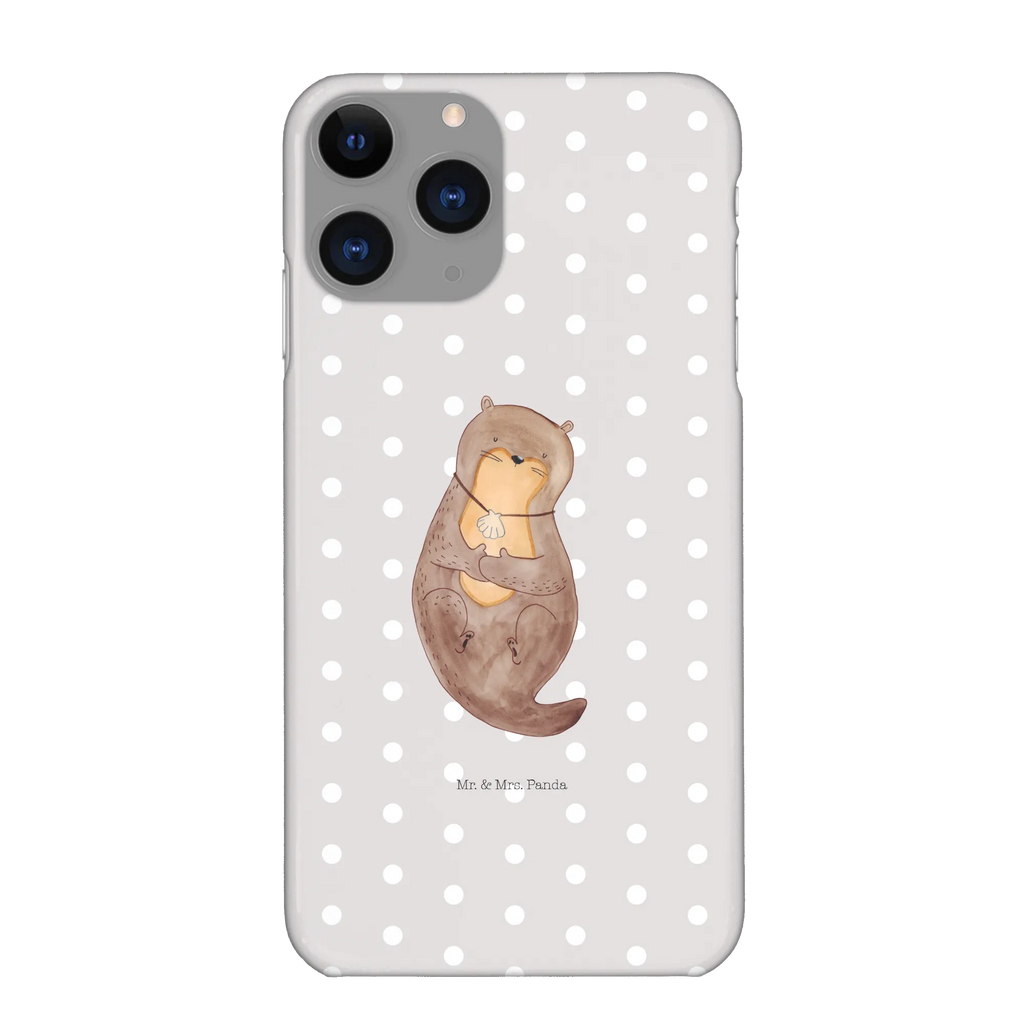 Handyhülle Otter Muschel Cover, Iphone X, Iphone 10, Handy, Handy Case, Hülle, Handycover, Handyhülle, Otter, Seeotter, Fischotter, Otterliebe, Motivation, Träumen, Grübeln, Tagträumen, Büro