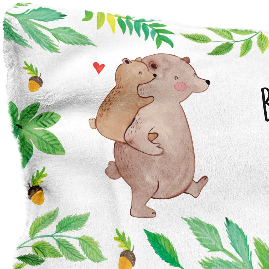 80x40 Poduszki dla par Tata Niedźwiedź Rodzina, Dzień Ojca, Dzień Matki, brat, siostra, mama, tata, babcia, dziadek