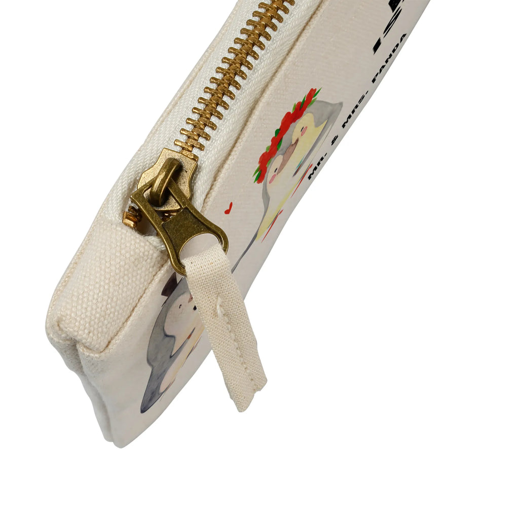 torebka na makijaż Ślub pingwinów Waschbeutel, Stiftemäppchen, Waschtasche, aufbewahrungstasche, Kosmetikbeutel, Schminkbeutel, Schlampermäppchen, kosmetiktäschchen, Mäppchen, Kulturtasche, Kosmetiktasche, pencil case, pinsel tasche, toiletry bag, Kulturbeutel, Federmappe, Schminktäschchen, Etui, beauty tasche, beauty case, Schminktasche, aufbewahrungsbeutel, utensilientasche, Freundin, Liebe, Ehefrau, Ehemann, Partner, Verlobung, Freund, Jahrestag, Hocheitstag, Heiratsantrag, Liebesgeschenk, Heiraten