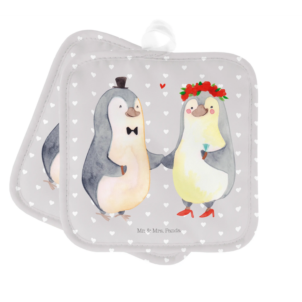 2er Set Topflappen  Pinguin Heirat Topflappen Set, Topfuntersetzer, Topflappen, Ofenhandschuhe, Topflappen 2er Set, Ofenhandschuh, Topflappen lustig, Topflappen mit Spruch, Topfhandschuh, Schöne Topflappen, Topfhandschuhe, Topflappenset, Liebe, Partner, Freund, Freundin, Ehemann, Ehefrau, Heiraten, Verlobung, Heiratsantrag, Liebesgeschenk, Jahrestag, Hocheitstag