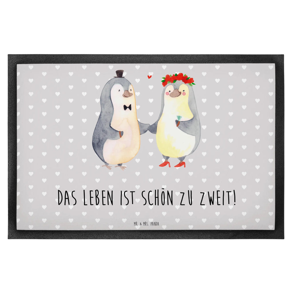 Fußmatte Pinguin Heirat Schmutzmatte, Fußmatten, Fußabtreter, Eingangsteppich, außenmatte, Fussmatte, matte haustür, flurmatte, Haustürmatte, sauberlaufmatten, Türmatte, Türvorleger, Schmutzfänger, Eingangsmatte, schmutzfangmatten, Schuhabstreifer, Fußabstreifer, Schmutzfangteppich, Abtretmatte, hausmatte, Sauberlaufmatte, türmatten, Schmutzfangmatte, abstreifer, fußmatte, Abtreter, Partner, Verlobung, Ehemann, Ehefrau, Freund, Heiraten, Heiratsantrag, Hocheitstag, Liebe, Freundin, Liebesgeschenk, Jahrestag