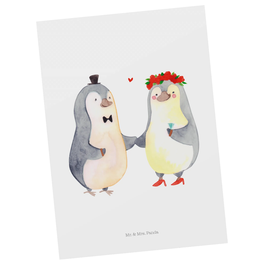 Postcard Penguins getting married Karte, Geschenkkarte, Postkarte, Ansichtskarten, Dankeskarte, Einladungskarten Geburtstag, Grußkarte, Einladung Geburtstag, Geburtstagskarte, Ansichtskarte, Einladung, Einladungskarte, Liebe, Partner, Freund, Freundin, Ehemann, Ehefrau, Heiraten, Verlobung, Heiratsantrag, Liebesgeschenk, Jahrestag, Hocheitstag