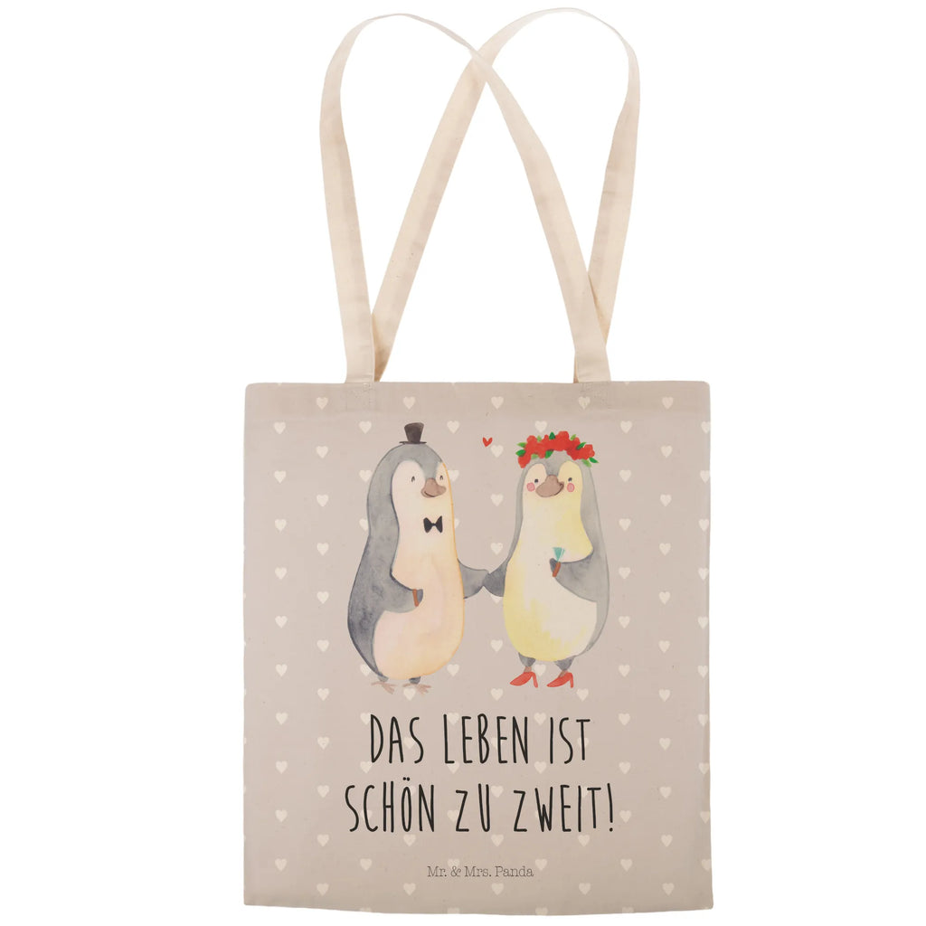torba na zakupy Ślub pingwinów Schultertasche, Stofftaschen, Stoffeinkaufstaschen, Einkaufstasche, Stofftragetasche, shopping bag, Tüte, Stofftasche, Tragetaschen, taschen shopper, Umhängetasche, Einkaufsbeutel, Einkaufstaschen, Beutel, Alltagstasche, Beutel Tasche, Freizeittasche, stoffshopper, markttasche, Strandtasche, cityshopper, Shopper, Stoffbeutel, Freundin, Freund, Liebe, Liebesgeschenk, Jahrestag, Verlobung, Partner, Ehemann, Ehefrau, Heiraten, Heiratsantrag, Hocheitstag