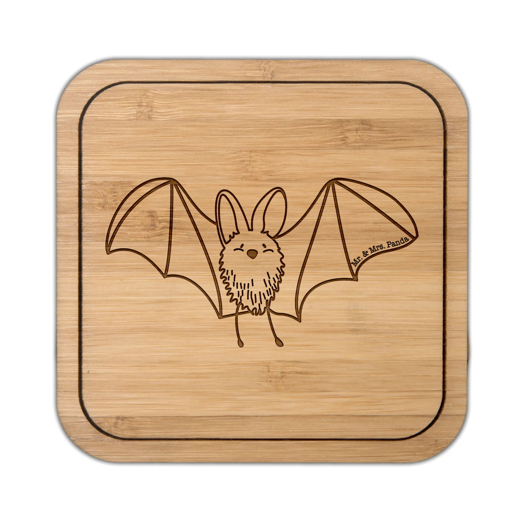 Square coaster bat wing glasses, glass coasters, party, gift, set, coasters, wood, giveaways, square, gifts, presents, glass, breakfast, small animals, cute, funny, cute animal motives, hand drawn, small world, funny sayings, good mood, happy, gift ideas, special gifts, animal lover, card