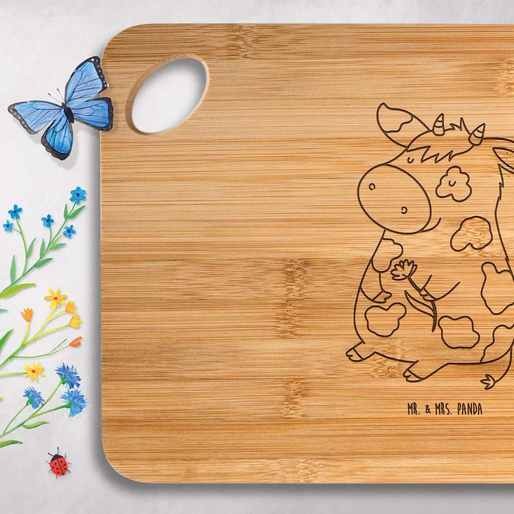 Bambus - deska do krojenia Krowa Gospodarstwo, zwierzęta gospodarskie, rolnik, rolniczka