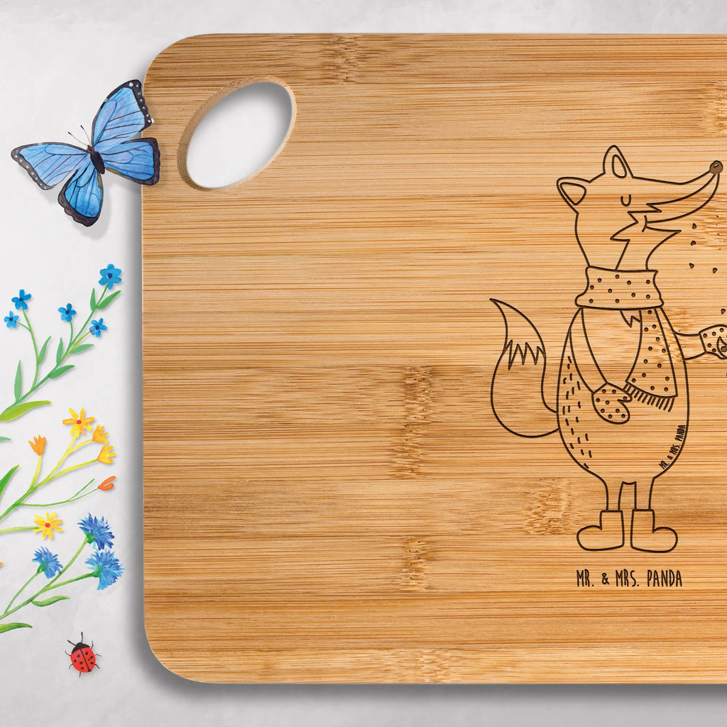 Bambus - deska do krojenia lis ciasteczko Lis