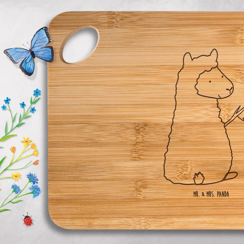 Bamboo chopping board alpaca banner bamboo, board, kitchen, robust, slices, breakfast, nature, carving board, dulcimer, breakfast board, kitchen board, engraving, cutting board, cutting block, solid, wood, alpaca, llama, pako, camel, Peru, animal, favourite animal, alpacas, love, Alpaca, llamas