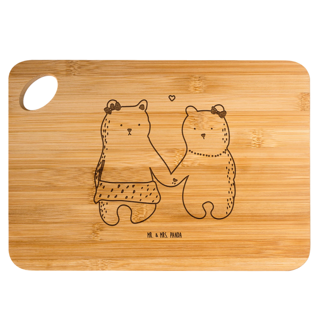 Bamboo chopping board bear Girlfriend Servierbrett, Holzbrettchen, Brett, Küchenbrett, Holzbrett, Schneidebrett, Frühstücksbrett, Hackbrett, Bär, Teddy, Teddybär, Bär Freundin Beste Freund Liebe Liebesbeweis Verliebt Kumpel Kumpeliene