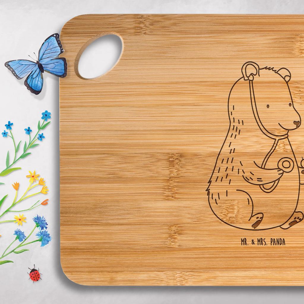 Bamboo chopping board bear Physician nature, cutting board, breakfast, kitchen board, cutting block, dulcimer, slices, wood, board, engraving, kitchen, robust, solid, carving board, breakfast board, bamboo, bear, teddy, teddy bear, cuddly toy, Professor, Doctor, Bear
