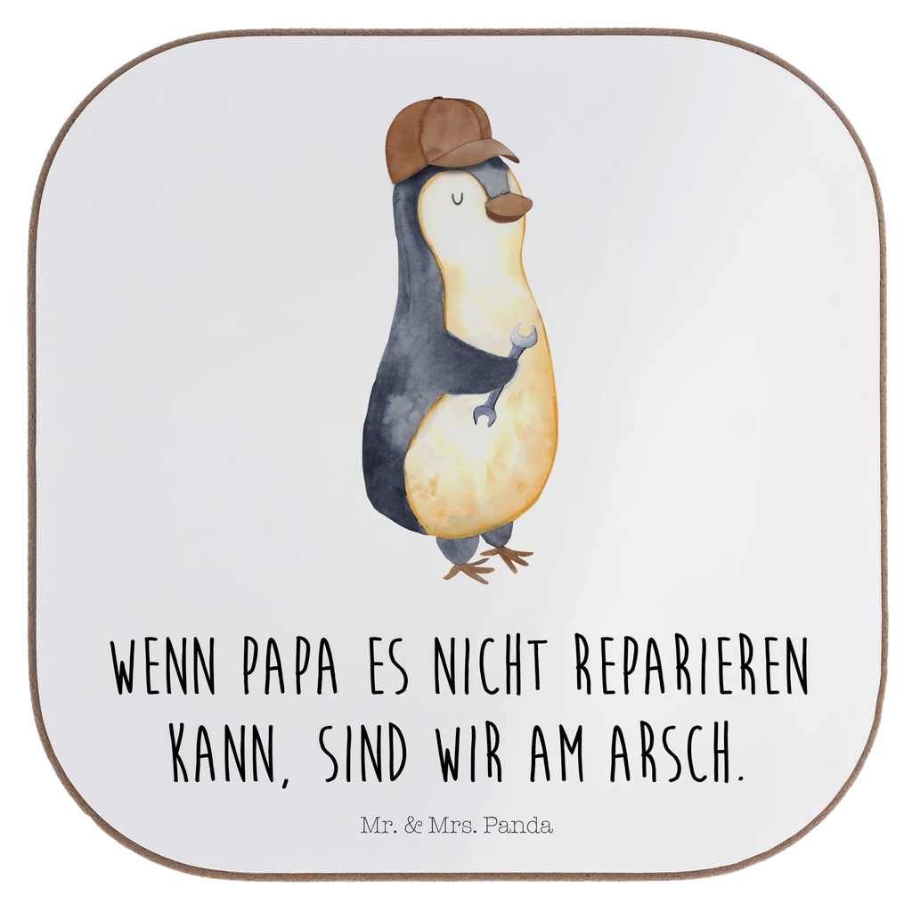 Square coaster If Daddy can't fix it, we're screwed. gifts, breakfast, glass coasters, presents, gift, party, Coasters, Family, Father's Day, Mother's Day, brother, sister, Mom, Dad, Gift Daddy, Father, Best Daddy in the World, Daddy