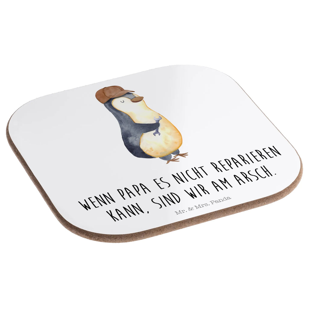 Square coaster If Daddy can't fix it, we're screwed. gifts, breakfast, glass coasters, presents, gift, party, Coasters, Family, Father's Day, Mother's Day, brother, sister, Mom, Dad, Gift Daddy, Father, Best Daddy in the World, Daddy