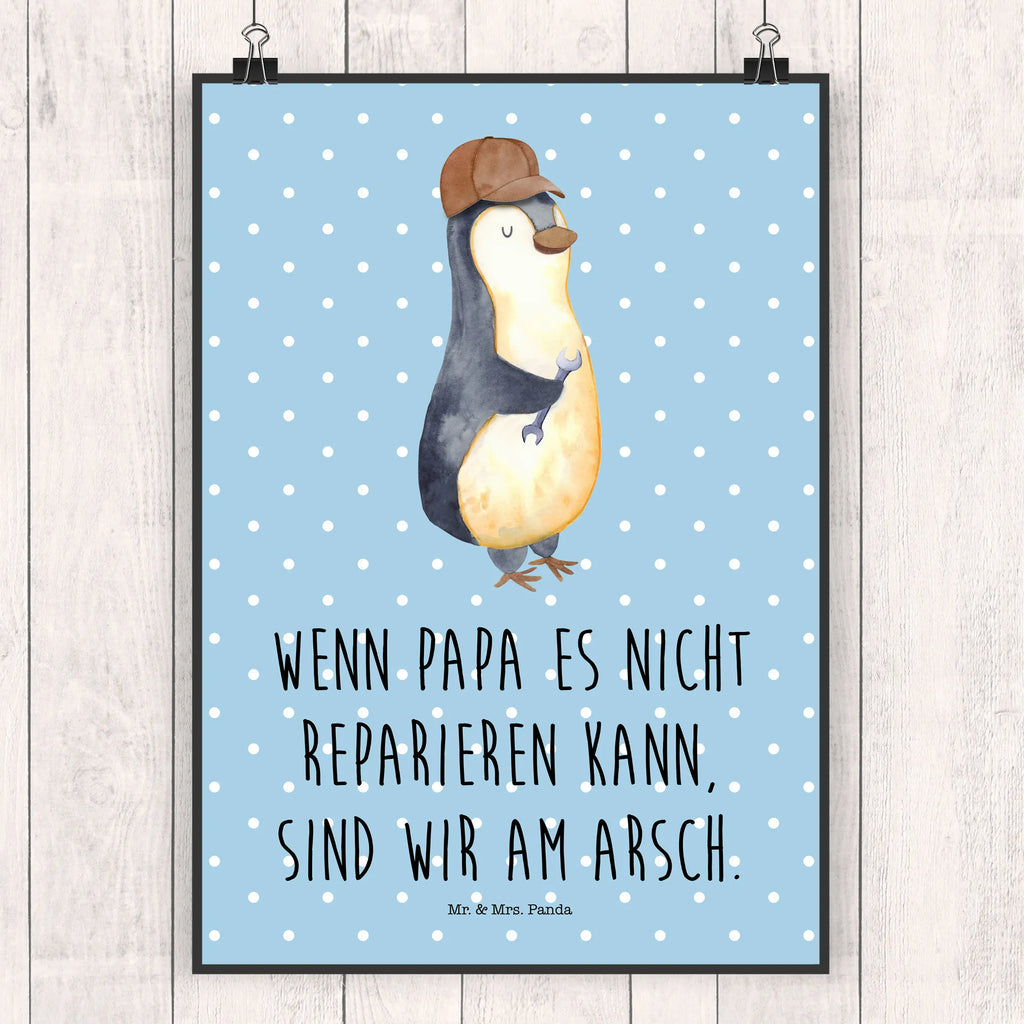 Poster If Daddy can't fix it, we're screwed. Wandposter, Deko Bild, drucke, typografie poster, wanddeko, Panda Poster, Wandschmuck, Wandbild, wanddruck, Bild, Deko Poster, wandkunst, Poster, Wanddekoration, Design Poster, Designposter, kunstposter, Posterdruck, Kunstdruck, grafikposter, Plakat, kunstdruck poster, Wanddeko Bild, Mr. & Mrs. Panda Poster, Papa, Familie, Mama, Schwester, Muttertag, Bruder, Vatertag, Oma, Opa, Geschenk Papa, Vater, Bester Papa Der Welt