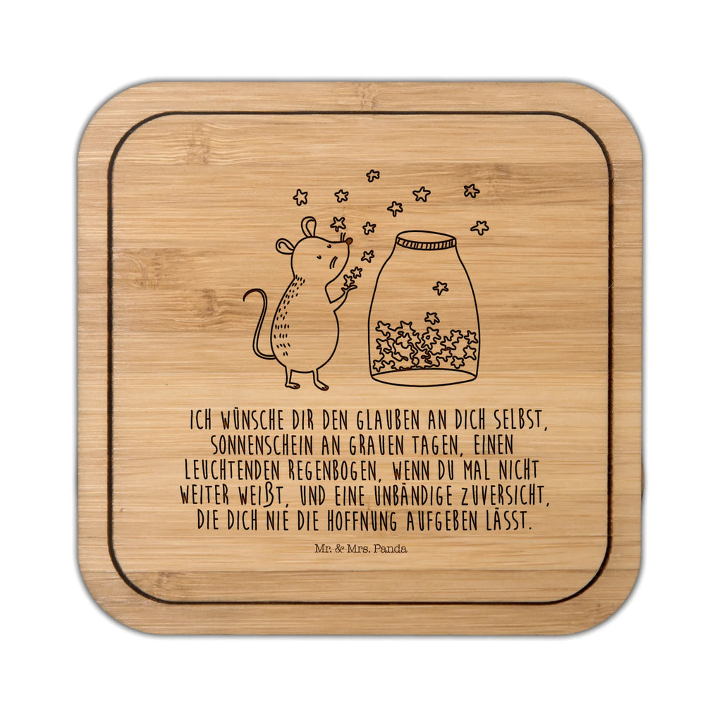 Square coaster Mouse Stars glass, party, square, breakfast, giveaways, coasters, presents, glass coasters, wood, gifts, set, glasses, gift, small animals, cute, funny, cute animal motives, hand drawn, small world, funny sayings, good mood, happy, gift ideas, special gifts, animal lover, card, baptism, baptism gift, hope, child birthday, Mouse, first child, child, stars, pregnancy, dreams, birthday, wish, birth