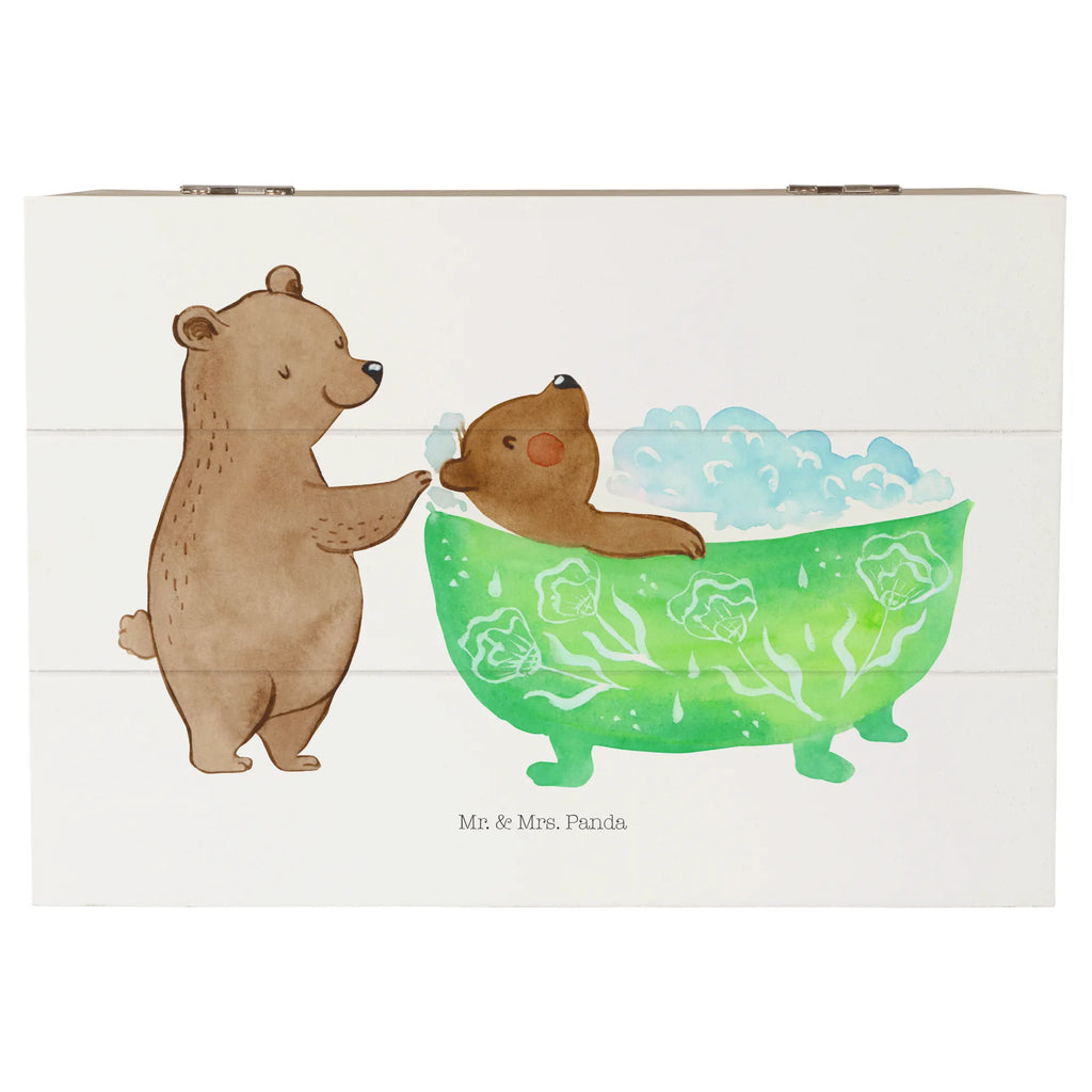 Holzkiste Oma badet Aufbewahrungsbox, Kiste, Erinnerungsbox, Holzkiste, Schatzkiste, Geschenkbox, Geschenkdose, Dekokiste, Truhe, Erinnerungskiste, Schatulle, XXL, Familie, Vatertag, Muttertag, Bruder, Schwester, Mama, Papa, Oma, Opa, Liebe, Baden, Großmutter, Enkel