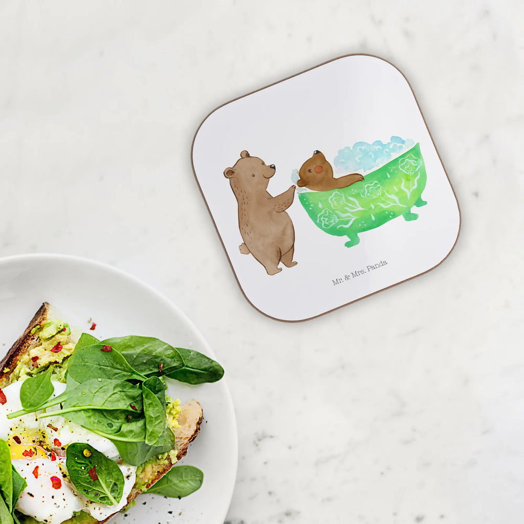 Square coaster granny Bathe glass coasters, party, gifts, Coasters, breakfast, presents, gift, Family, Father's Day, Mother's Day, brother, sister, Mom, Dad, grandchildren, love, family, Grandma, bathing