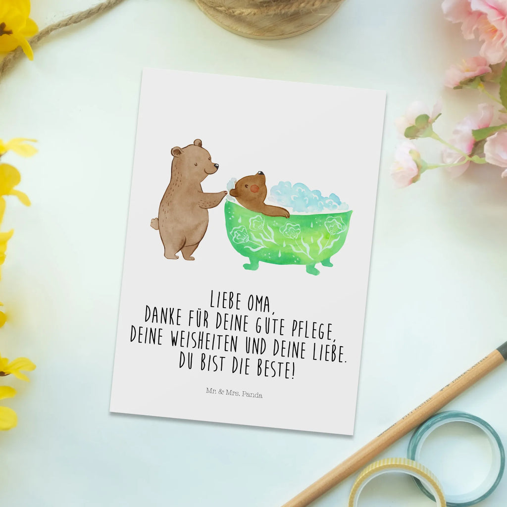 Postcard granny Bathe Karte, Einladung, Einladungskarte, Dankeskarte, Postkarte, Einladungskarten Geburtstag, Einladung Geburtstag, Geburtstagskarte, Geschenkkarte, Ansichtskarte, Ansichtskarten, Grußkarte, Familie, Vatertag, Muttertag, Bruder, Schwester, Mama, Papa, Oma, Opa, Liebe, Enkel, Baden, Großmutter