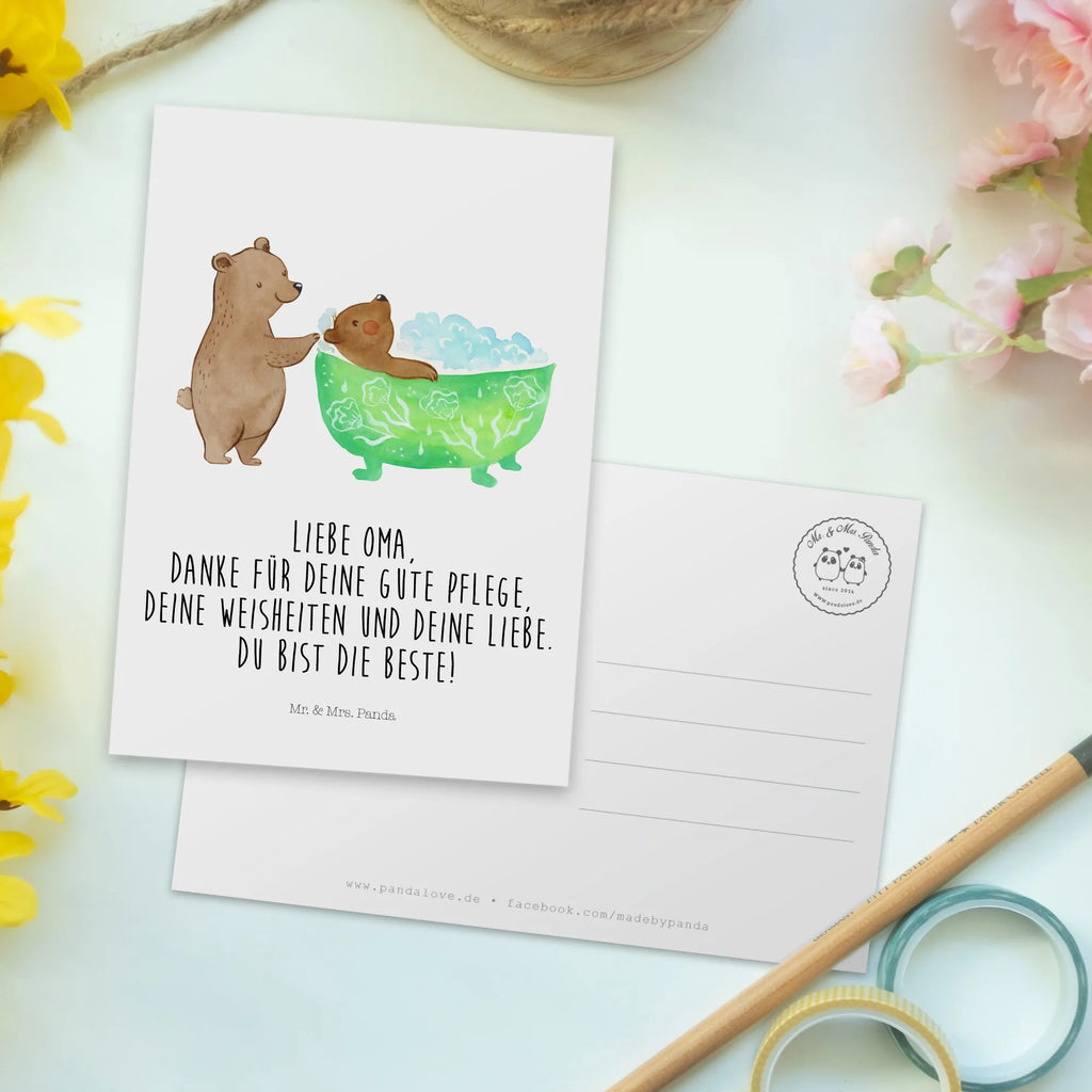 Postcard granny Bathe Karte, Einladung, Einladungskarte, Dankeskarte, Postkarte, Einladungskarten Geburtstag, Einladung Geburtstag, Geburtstagskarte, Geschenkkarte, Ansichtskarte, Ansichtskarten, Grußkarte, Familie, Vatertag, Muttertag, Bruder, Schwester, Mama, Papa, Oma, Opa, Liebe, Enkel, Baden, Großmutter