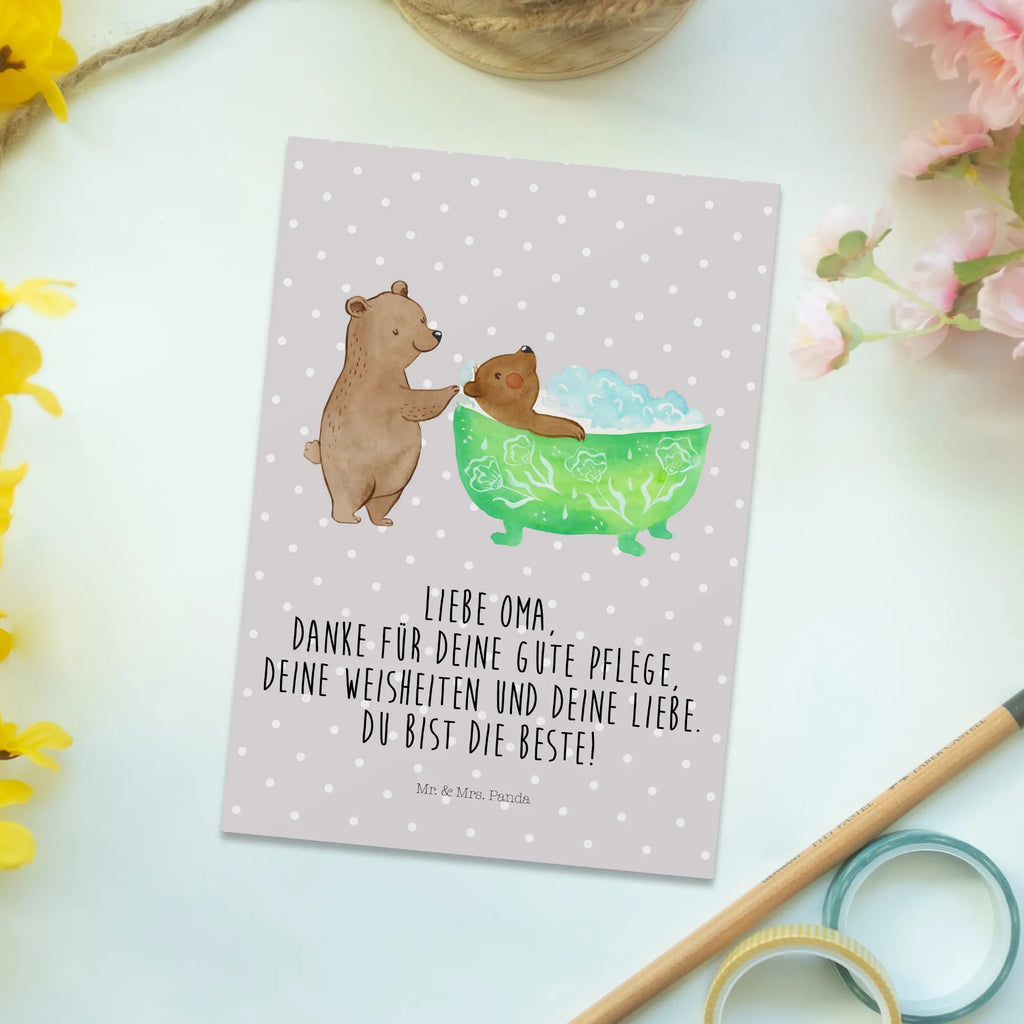Postcard granny Bathe Karte, Einladung, Einladungskarte, Dankeskarte, Postkarte, Einladungskarten Geburtstag, Einladung Geburtstag, Geburtstagskarte, Geschenkkarte, Ansichtskarte, Ansichtskarten, Grußkarte, Familie, Vatertag, Muttertag, Bruder, Schwester, Mama, Papa, Oma, Opa, Liebe, Enkel, Baden, Großmutter