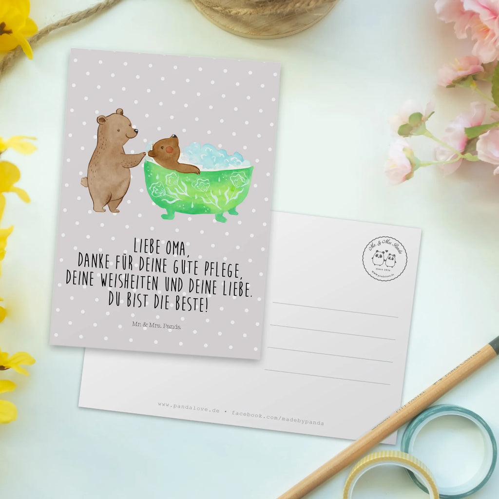 Postcard granny Bathe Karte, Einladung, Einladungskarte, Dankeskarte, Postkarte, Einladungskarten Geburtstag, Einladung Geburtstag, Geburtstagskarte, Geschenkkarte, Ansichtskarte, Ansichtskarten, Grußkarte, Familie, Vatertag, Muttertag, Bruder, Schwester, Mama, Papa, Oma, Opa, Liebe, Enkel, Baden, Großmutter