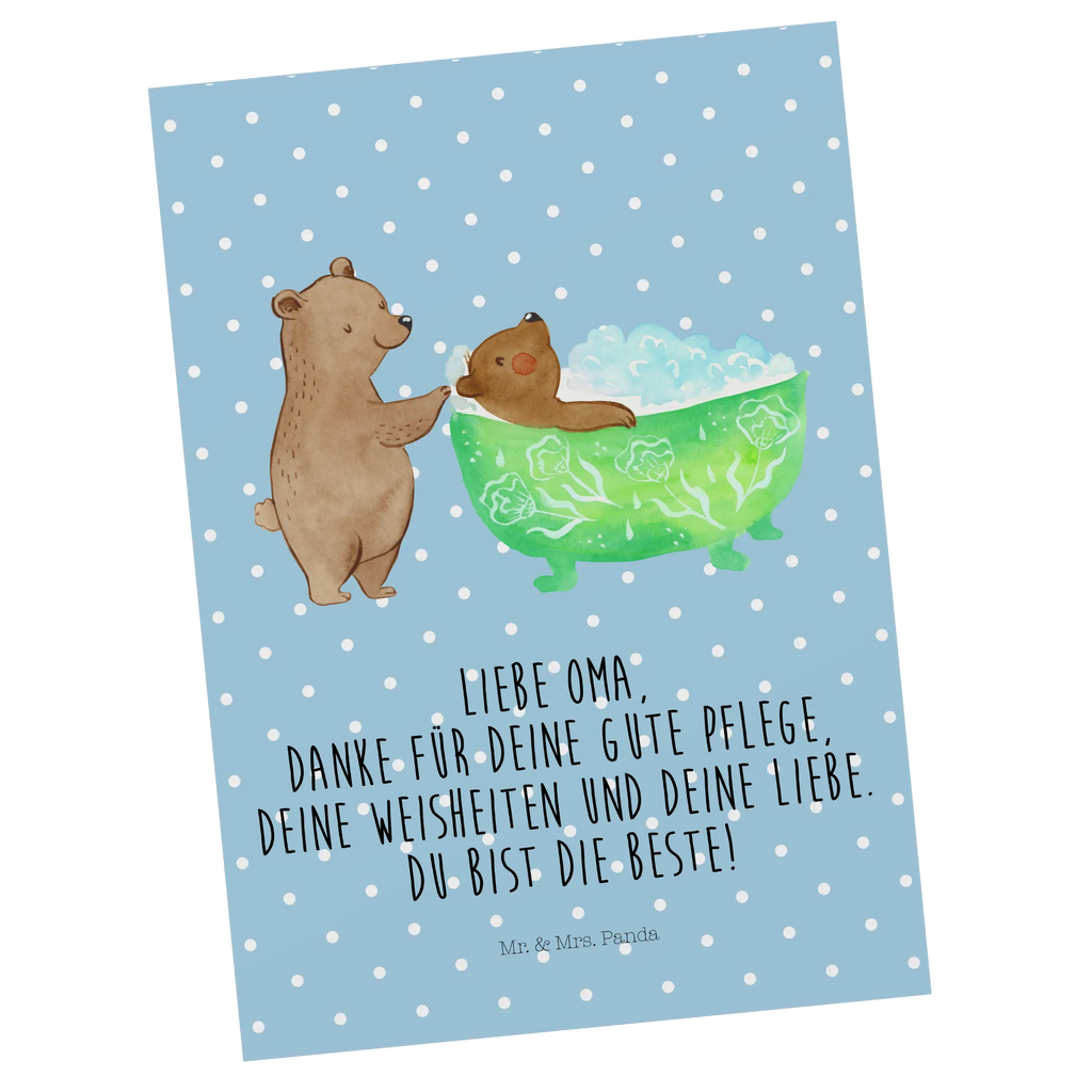 Postcard granny Bathe Karte, Einladung, Einladungskarte, Dankeskarte, Postkarte, Einladungskarten Geburtstag, Einladung Geburtstag, Geburtstagskarte, Geschenkkarte, Ansichtskarte, Ansichtskarten, Grußkarte, Familie, Vatertag, Muttertag, Bruder, Schwester, Mama, Papa, Oma, Opa, Liebe, Enkel, Baden, Großmutter