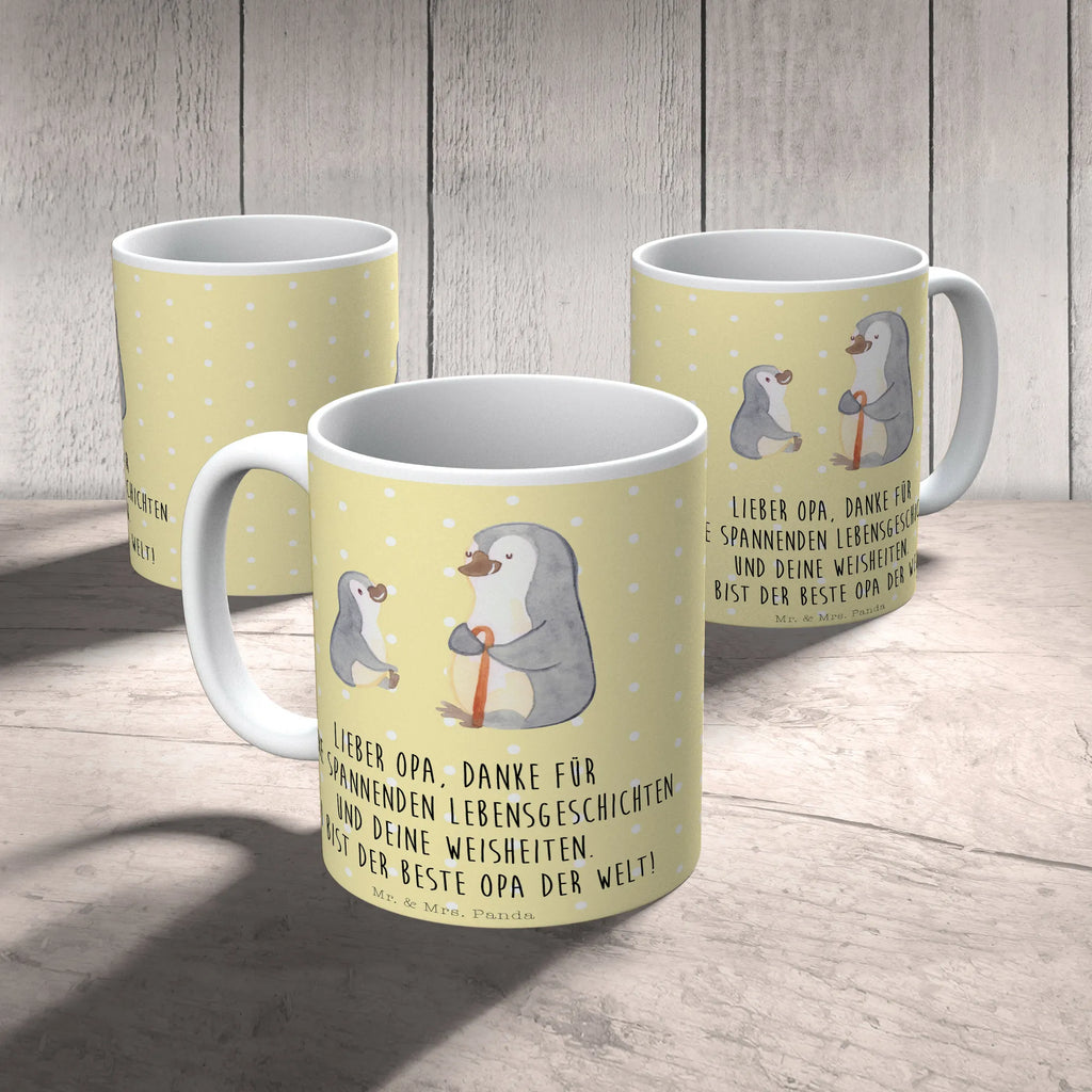 Kubek Pingwin Dziadek Wnuk Kaffeetasse, Tasse, Geschenktasse, Keramiktasse, Tasse mit Zitaten, Tasse mit Motiven, Bürotasse, Porzellantasse, Teetasse, Familie, Vatertag, Muttertag, Bruder, Schwester, Mama, Papa, Oma, Opa, bester Opa, Geschenk für Opa, Lieblingsopa, Großvater, Opi