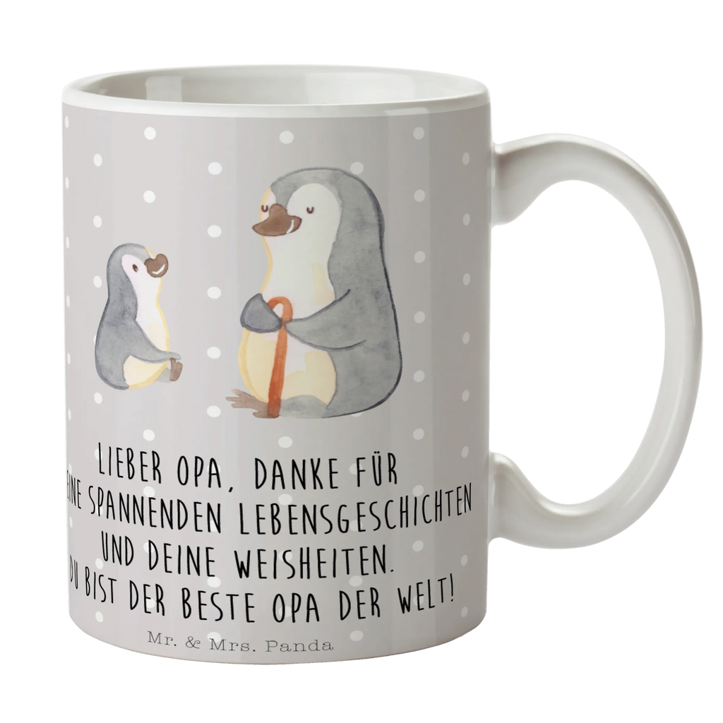 Kubek Pingwin Dziadek Wnuk Kaffeetasse, Tasse, Geschenktasse, Keramiktasse, Tasse mit Zitaten, Tasse mit Motiven, Bürotasse, Porzellantasse, Teetasse, Familie, Vatertag, Muttertag, Bruder, Schwester, Mama, Papa, Oma, Opa, bester Opa, Geschenk für Opa, Lieblingsopa, Großvater, Opi