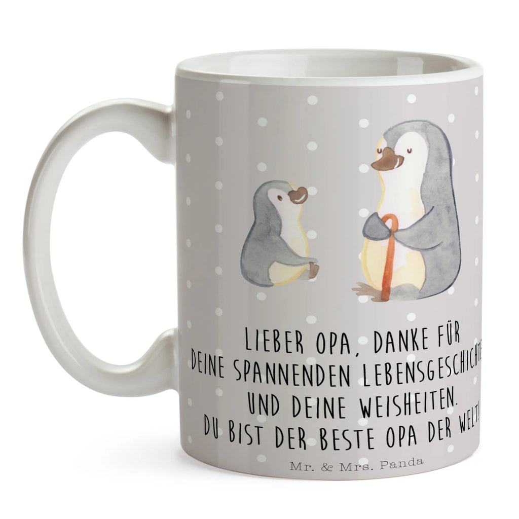Kubek Pingwin Dziadek Wnuk Kaffeetasse, Tasse, Geschenktasse, Keramiktasse, Tasse mit Zitaten, Tasse mit Motiven, Bürotasse, Porzellantasse, Teetasse, Familie, Vatertag, Muttertag, Bruder, Schwester, Mama, Papa, Oma, Opa, bester Opa, Geschenk für Opa, Lieblingsopa, Großvater, Opi