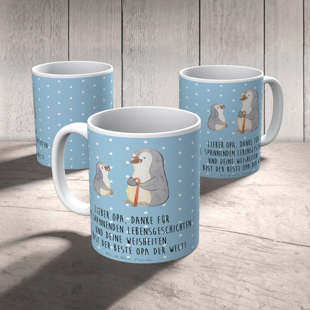 Kubek Pingwin Dziadek Wnuk Kaffeetasse, Tasse, Geschenktasse, Keramiktasse, Tasse mit Zitaten, Tasse mit Motiven, Bürotasse, Porzellantasse, Teetasse, Familie, Vatertag, Muttertag, Bruder, Schwester, Mama, Papa, Oma, Opa, bester Opa, Geschenk für Opa, Lieblingsopa, Großvater, Opi