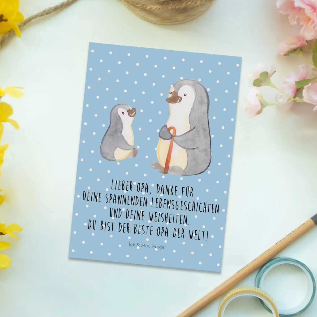 Postcard Penguin grandpa and grandkid Geschenkkarte, Einladung, Postkarte, Einladungskarten Geburtstag, Einladungskarte, Geburtstagskarte, Karte, Dankeskarte, Grußkarte, Ansichtskarten, Ansichtskarte, Einladung Geburtstag, Familie, Vatertag, Muttertag, Bruder, Schwester, Mama, Papa, Oma, Opa, Opi, Geschenk für Opa, Großvater, bester Opa, Lieblingsopa