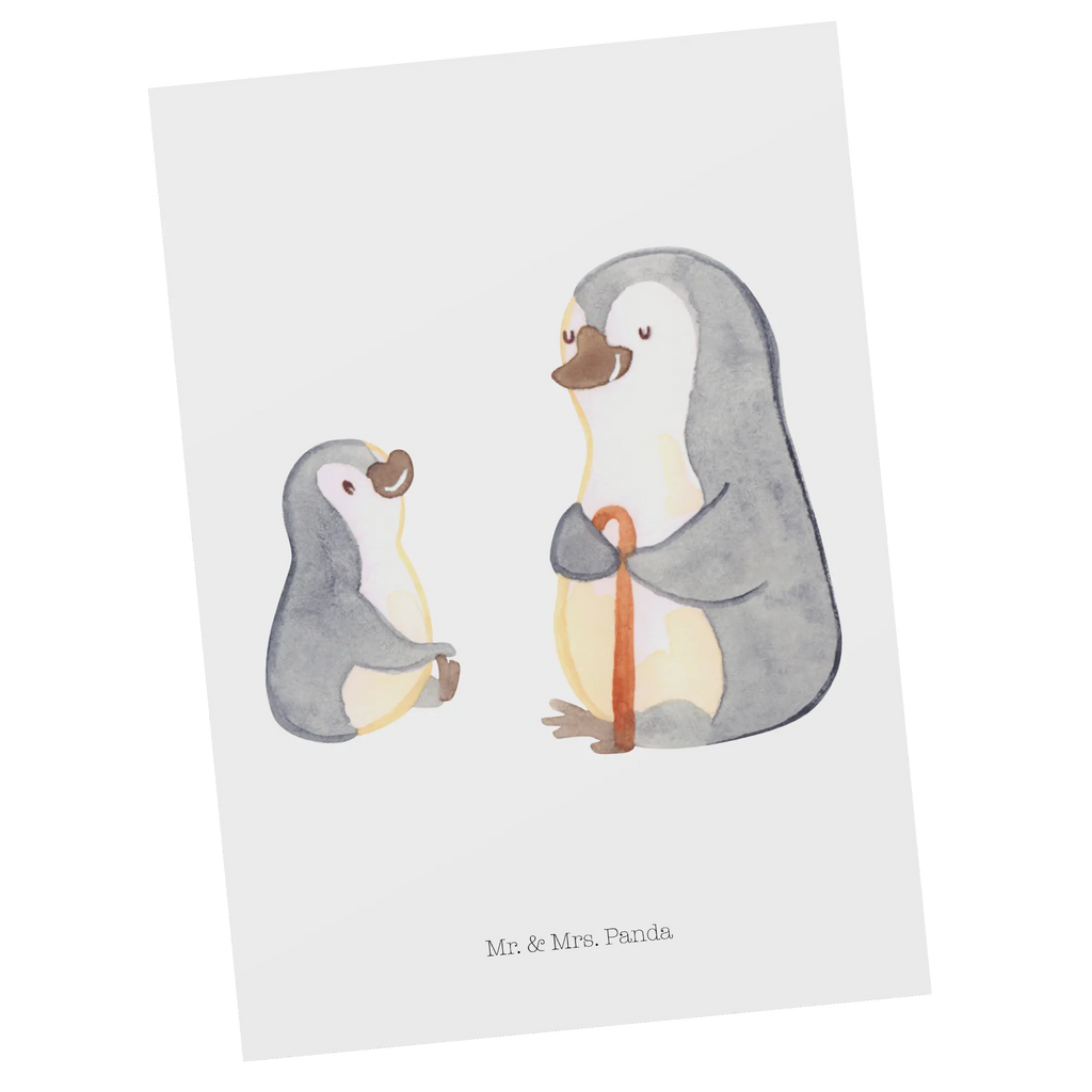 Postcard Penguin grandpa and grandkid Geschenkkarte, Einladung, Postkarte, Einladungskarten Geburtstag, Einladungskarte, Geburtstagskarte, Karte, Dankeskarte, Grußkarte, Ansichtskarten, Ansichtskarte, Einladung Geburtstag, Familie, Vatertag, Muttertag, Bruder, Schwester, Mama, Papa, Oma, Opa, Opi, Geschenk für Opa, Großvater, bester Opa, Lieblingsopa