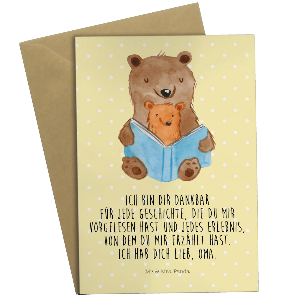 Grußkarte Bären Buch valentinstagskarte, dankeskarten, osterkarte, abiturkarte, glückwunschkarten, genesungskarte, Beileidskarte, jubiläumskarte, hochzeitskarten, firmungskarte, spruchkarte, osterkarten, einladungskarten, kommunionskarte, Motivkarte, babykarte, neujahrskarte, vatertagskarte, Grußkarte, Glückwunschkarte, weihnachtskarten, Grußkarten, Klappkarte, Oma, Opa, Muttertag, Familie, Schwester, Bruder, Vatertag, Mama, Papa, Geschichtenerzähler, Beste Oma, Großmutter, Omi, Lieblingsoma