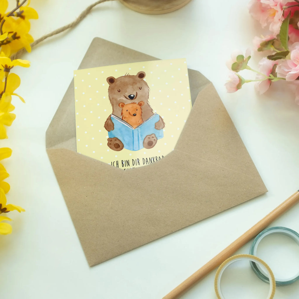 Grußkarte Bären Buch valentinstagskarte, dankeskarten, osterkarte, abiturkarte, glückwunschkarten, genesungskarte, Beileidskarte, jubiläumskarte, hochzeitskarten, firmungskarte, spruchkarte, osterkarten, einladungskarten, kommunionskarte, Motivkarte, babykarte, neujahrskarte, vatertagskarte, Grußkarte, Glückwunschkarte, weihnachtskarten, Grußkarten, Klappkarte, Oma, Opa, Muttertag, Familie, Schwester, Bruder, Vatertag, Mama, Papa, Geschichtenerzähler, Beste Oma, Großmutter, Omi, Lieblingsoma