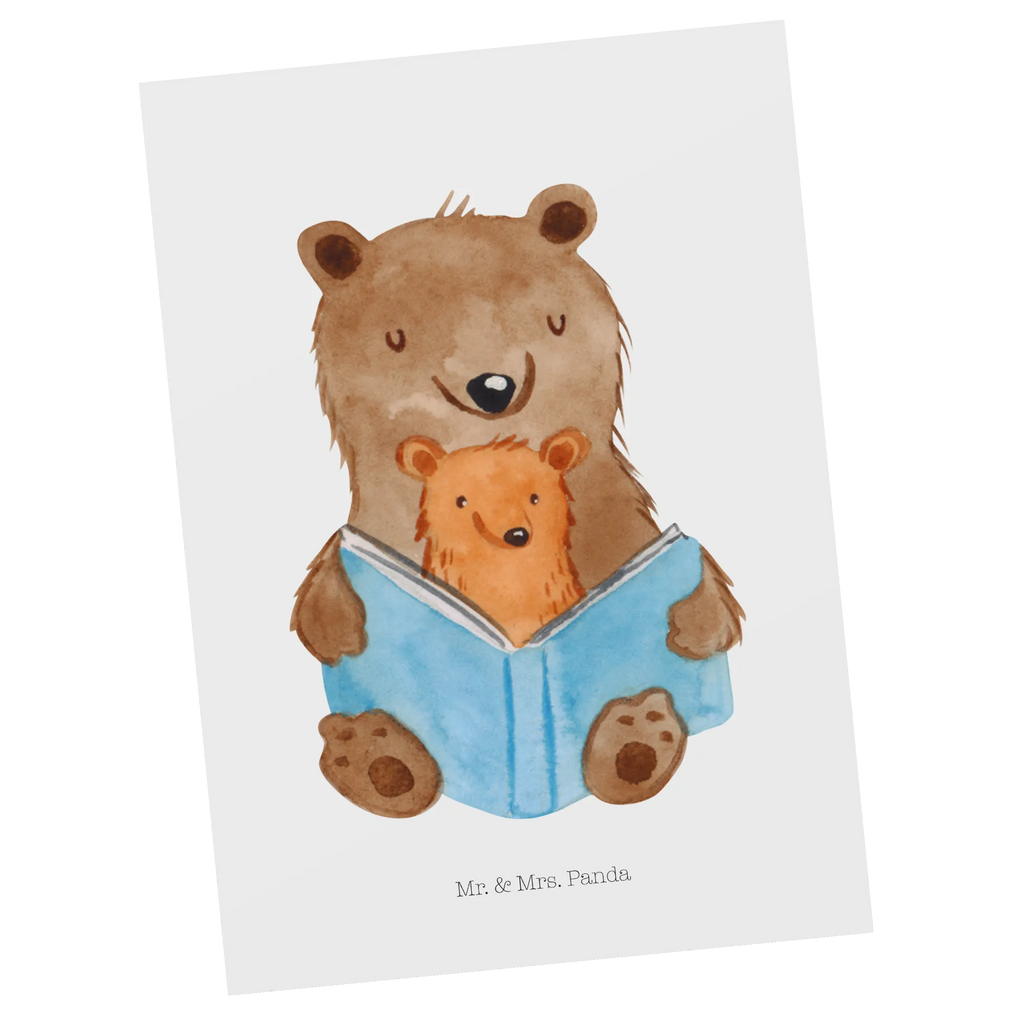 Postcard bears A book card, gift, letter, Postcard, gift card, invitation card, postcards, paper, invitation, Family, Father's Day, Mother's Day, brother, sister, Mom, Dad, best grandma, grandmother, grandma, favourite grandma, favorite grandma, storyteller