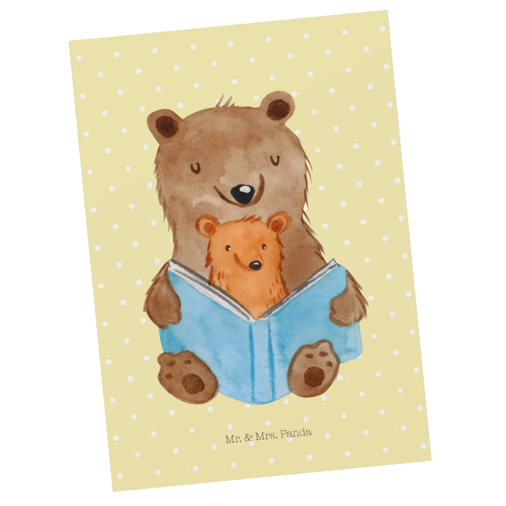 Postcard bears A book card, gift, letter, Postcard, gift card, invitation card, postcards, paper, invitation, Family, Father's Day, Mother's Day, brother, sister, Mom, Dad, best grandma, grandmother, grandma, favourite grandma, favorite grandma, storyteller