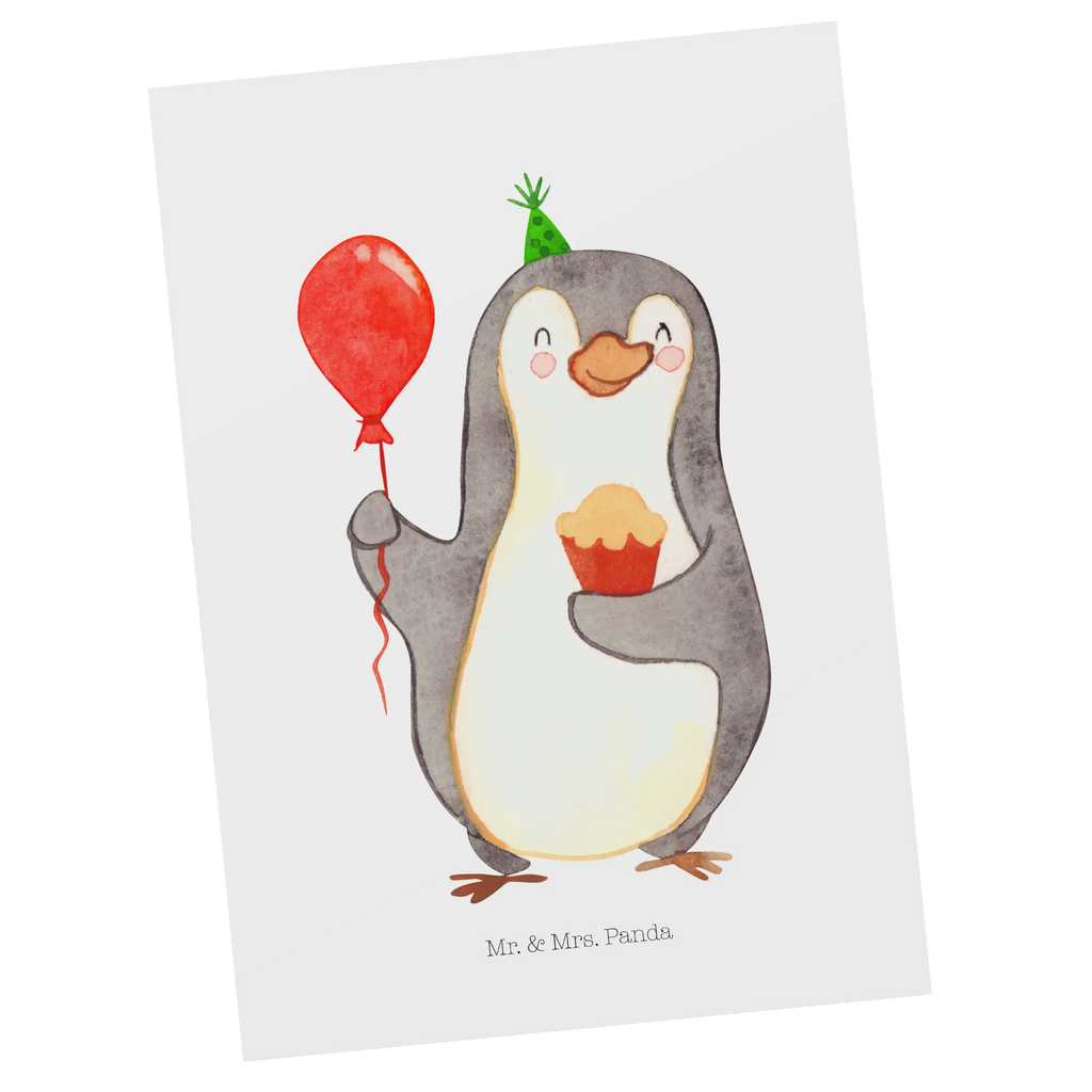 Postkarte Pinguin Geburtstag bildkarte, Kunstkarten, spruchkarte, einzelkarte, Postkarte, kunstkarte, Ansichtskarten, Fotokarte, Postkarten, Ansichtskarte, Designkarte, Motivkarte, Grußkarte, Geburtstag, Geschenk, Geburtstagsgeschenk, Feiern, Geschenke, Party, Torte, Kuchen