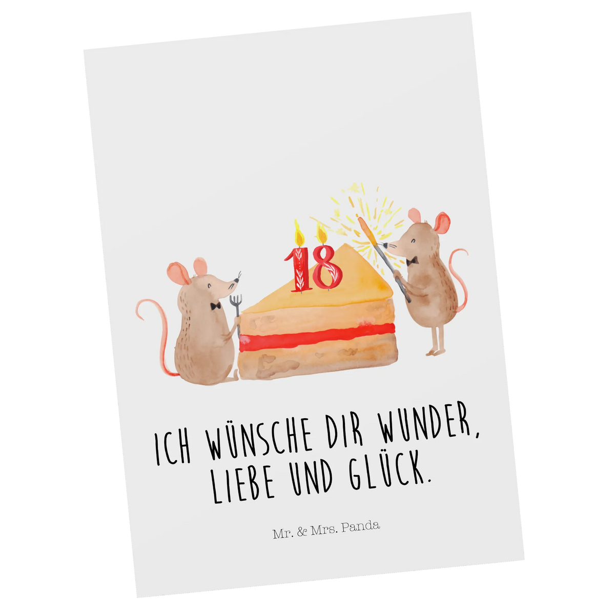 Postkarte 18. Geburtstag Mäuse Kuchen Kunstkarten, kunstkarte, Grußkarte, Postkarten, Ansichtskarten, Ansichtskarte, spruchkarte, Postkarte, einzelkarte, bildkarte, Fotokarte, Designkarte, Motivkarte, Geburtstagsgeschenk, Geschenk, Geburtstag, Geburtstagsfeier, Geburtstage, Happy Birthday, Maus