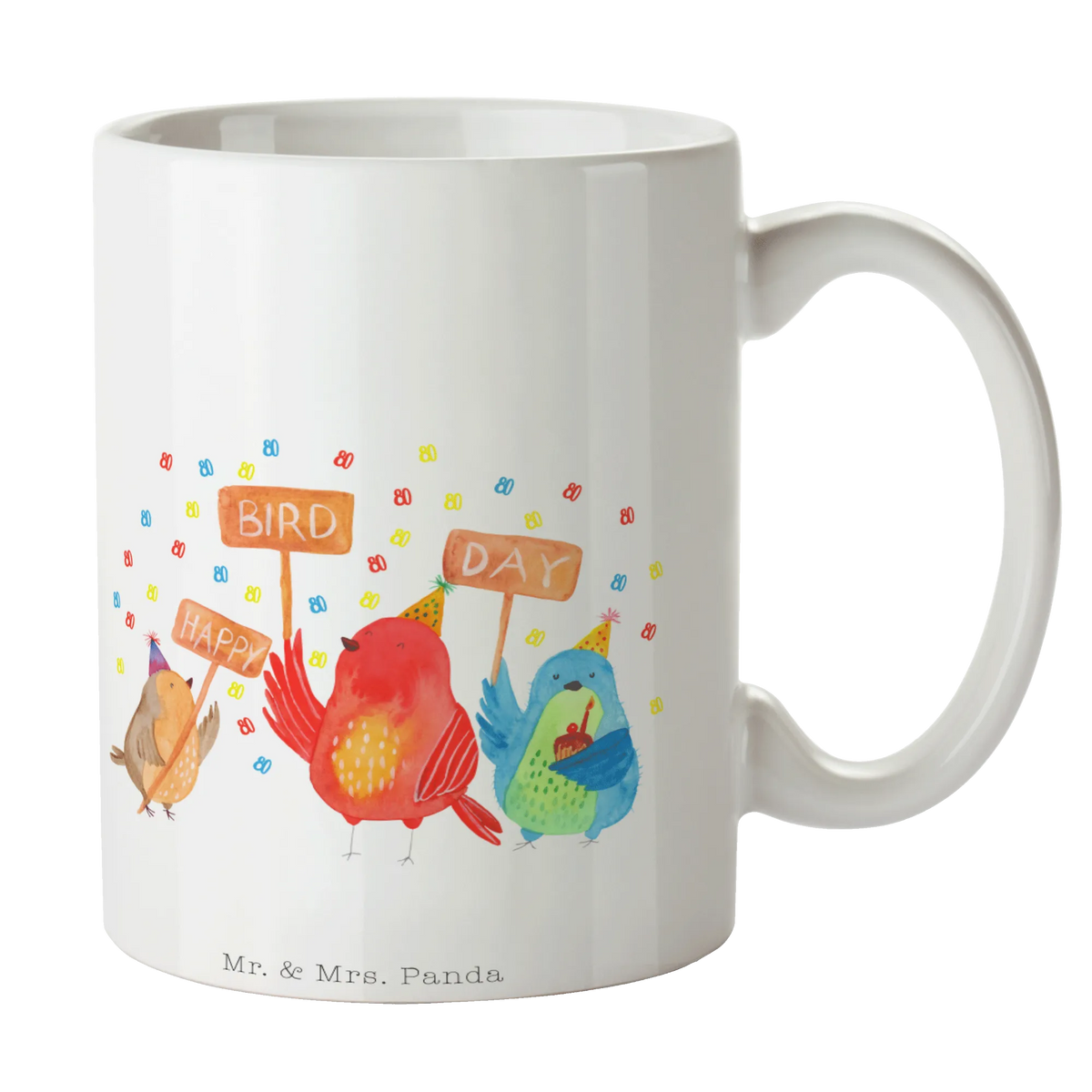 Tasse 80. Geburtstag Happy Bird Day Sprüchetasse, Becher, Teebecher, Frühstücksbecher, Bedruckte Tasse, Trinktasse, cappuccinotasse, Dekotasse, schöne tasse, kaffeebecher bedruckt, hochwertige tasse, Tasse mit Motiv, kaffeetasse bedruckt, Bürotasse, tasse für büro, Tasse, kaffeetasse keramik, design tasse, Kaffeebecher, heißgetränkebecher, Kaffeetasse, Keramikbecher, Motivtasse, kakaobecher, Trinkbecher, Henkelpott, statement tasse, kaffeebecher keramik, Henkeltasse, milchtasse, Teetasse, Geschenktasse, Bürobecher, Frühstückstasse, milchkaffeetasse, tasse für kaffee, Pott, Keramiktasse, Designtasse, Tasse mit Spruch, Henkelbecher, Teepott, haferl, Kakaotasse, Kaffeepott, Geburtstagsgeschenk, Geschenk, Geburtstag, Feier, für, Mitbringsel, Zum