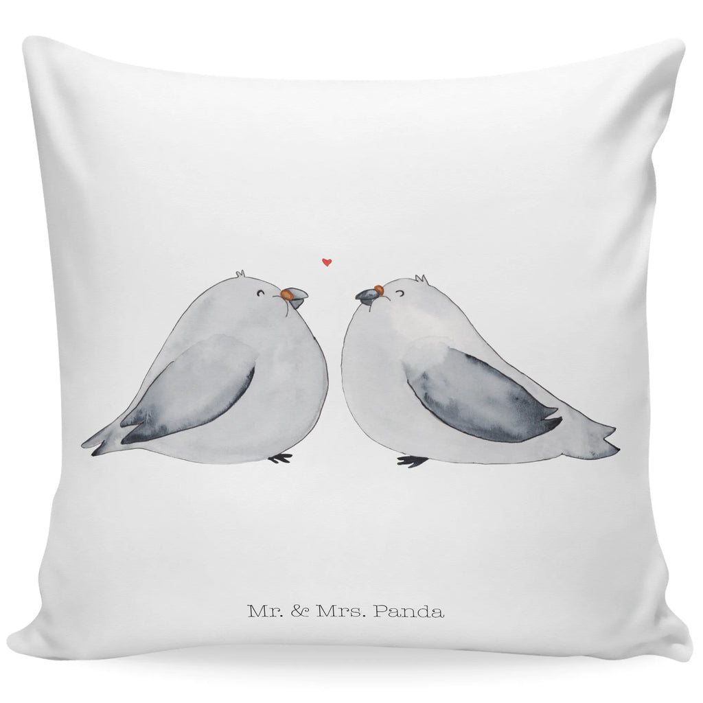 Cushion pigeons Love fluffy, pad, Pillow, bedroom, pillow case, settee, 40x40, pillows, soft, couch, 40 x 40, cushion, sofa, bed, Wedding, marriage, gifts, Doves, Turtledove, Dove, Love, Couple gift, Friend, Couple, Girlfriend