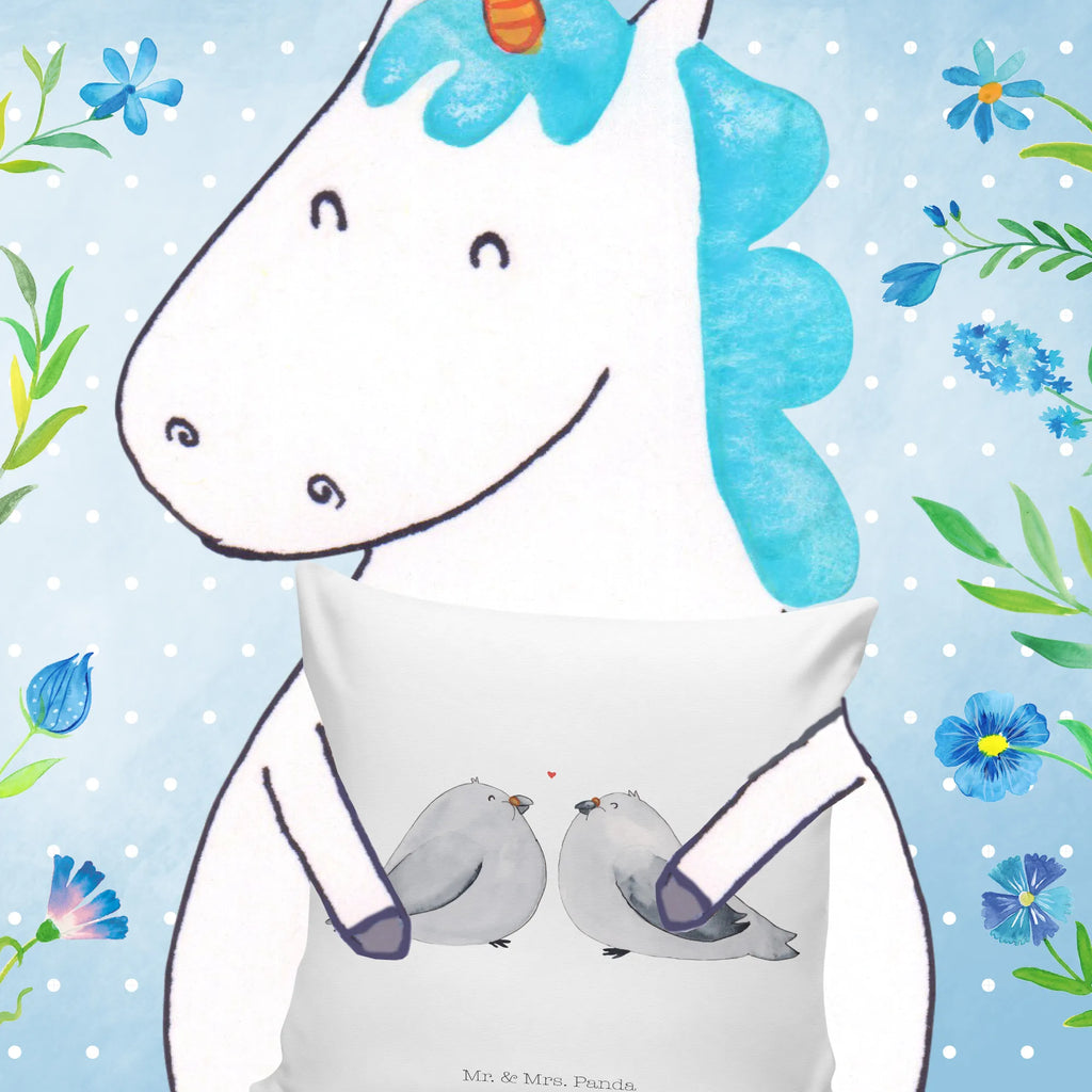 Cushion pigeons Love fluffy, pad, Pillow, bedroom, pillow case, settee, 40x40, pillows, soft, couch, 40 x 40, cushion, sofa, bed, Wedding, marriage, gifts, Doves, Turtledove, Dove, Love, Couple gift, Friend, Couple, Girlfriend