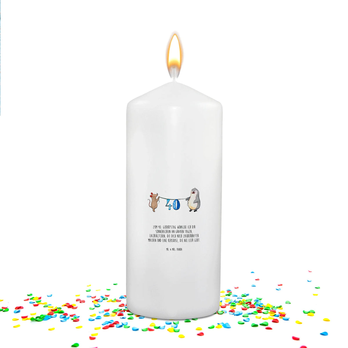 Geburtstagskerze 40. Geburtstag Maus Pinguin Geburtstagskerze, Geburtstagslicht, Festtagskerze, Farbiges Geburtstagslicht, zierkerze, Tortenkerze, Spruchkerze, Jubiläumskerze, Anlasskerze, geschenkkerze, motivkerze, Happy-Birthday-Kerze, Jubelkerze, Gratulationskerze, Festkerze, Partykerze, Feierkerze, Geschenk, Geburtstag, Geburtstagsgeschenk, Party, Kuchen, Feiern, Torte