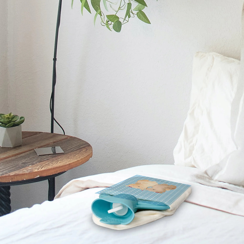 Wärmflasche Bären Schwestern Wärmekissen, Körnerkissen, Kleine Wärmflasche, Wärmflasche, Wärmflasche mit Bezug, Wärmflaschenbezug, Bettflasche, Kinderwärmflasche, Familie, Vatertag, Muttertag, Bruder, Schwester, Mama, Papa, Oma, Opa