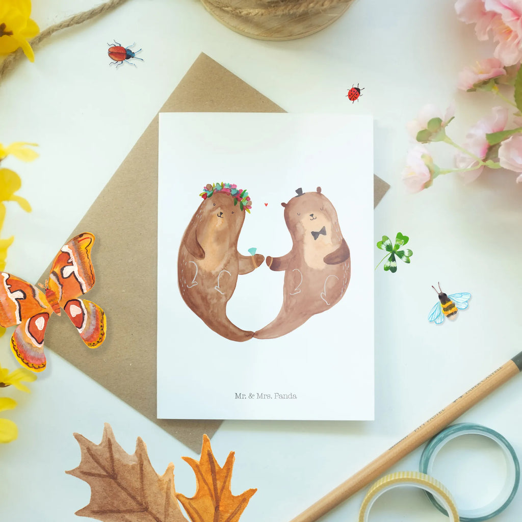 Greetings card Marriage otter Grußkarte, neujahrskarte, Motivkarte, genesungskarte, spruchkarte, dankeskarten, kommunionskarte, hochzeitskarten, Grußkarten, Glückwunschkarte, firmungskarte, jubiläumskarte, abiturkarte, Beileidskarte, Klappkarte, babykarte, glückwunschkarten, osterkarte, valentinstagskarte, vatertagskarte, einladungskarten, osterkarten, weihnachtskarten, Hochzeitskarte, Hochzeit, Hochzeitsgeschenk, Trauungsgeschenk, Hochzeitsgeschenke für Brautpaar, Hochzeitsgeschenkideen, Hochzeitsfeier, Verlobungsfeier, Verlobungsgeschenk, Trauung, Ehe, Geschenk Zur Hochzeit, Hochzeitstag