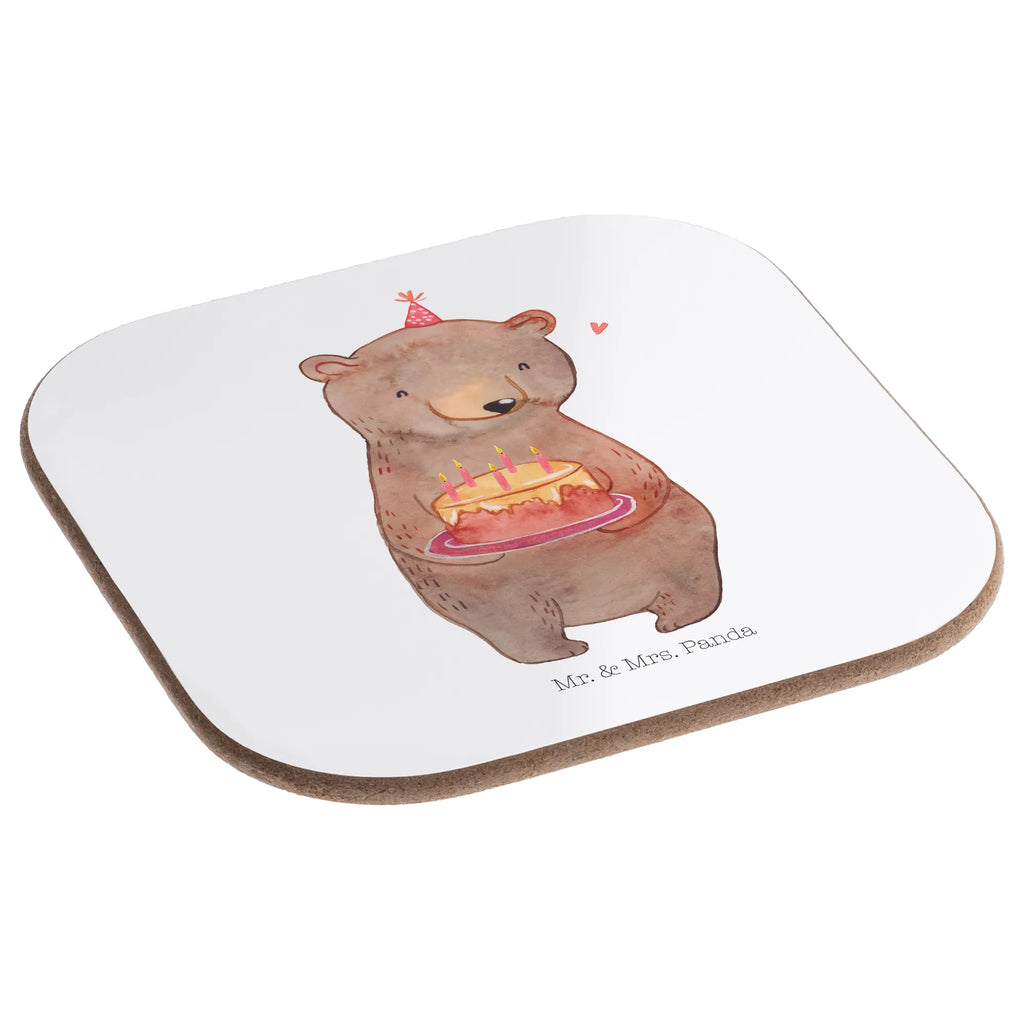 Podkładka niedźwiedź tort Urodziny, prezent urodzinowy, prezent