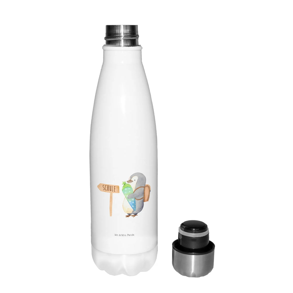Insulated bottle Penguin School cone Edelstahlflasche, edelstahl wasserflasche, wanderflasche, Trinkgefäß, Wasserflasche, thermosflaschen, reiseflasche, edelstahl isolierflasche, thermo trinkflasche, Trinkflasche, Vakuumflasche, thermobottle, Edelstahl Trinkflasche, thermobehälter, Thermoflasche Edelstahl, isolierflaschen, flasche aus edelstahl, Getränkeflasche, Trinkbehälter, isolierbehälter, trinkflaschen, Thermos, Isolierflasche, Outdoorflasche, Thermosflasche, Thermoflasche, isolier trinkflasche, Trinkflasche Isoliert, metallflasche, Pinguin, 1. Klasse, Schulranzen, Erster Schultag, Schulanfänger, Einschulung, Geschenk Zur Einschulung