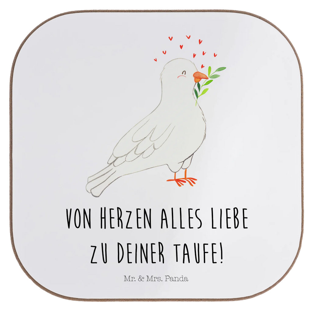 Square coaster Dove Baptism Untersetzer, Bierdeckel, Glasuntersetzer, Untersetzer Gläser, Getränkeuntersetzer, Untersetzer aus Holz, Untersetzer für Gläser, Korkuntersetzer, Untersetzer Holz, Holzuntersetzer, Tassen Untersetzer, Untersetzer Design, Taufe, Taufgeschenk, Taufe Deko, zur Taufe