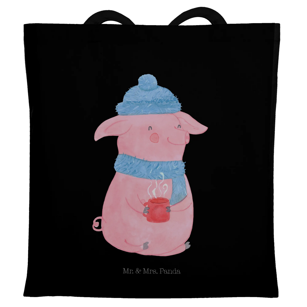 Torba Świnka grzane wino Badetasche, Shopper, Strandtasche, Umhängetasche, Einkaufstasche, Beuteltasche, Beutel, Jutebeutel, Laptoptasche, Tragetasche, Einkaufstüte, Stoffbeutel, Stofftasche, Jutetasche, Schultertasche, Tasche, Winter, Weihnachten, Weihnachtsdeko, Nikolaus, Advent, Heiligabend, Wintermotiv, Glühwein, Weihnachtsmarkt, Spruch, Betrunken